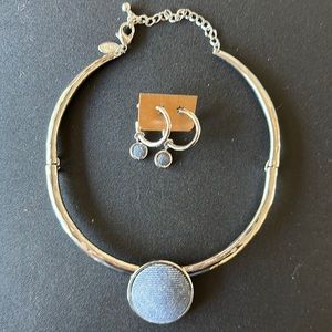 Chico’s Necklace, bracelet and earring set